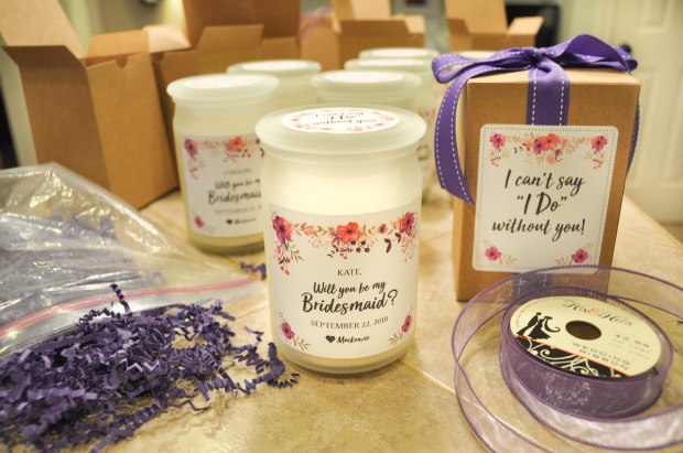 Bridesmaid Candles 1 (1 of 1)